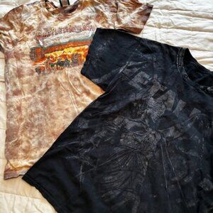 2-Pack Vintage Style T-Shirts